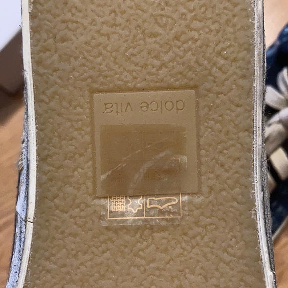 New with Box Dolce Vita Women's Zane High Top Sneakers 8 - Picture 9 of 16